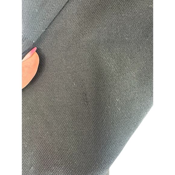 Emerson‎ Fry Black Basic Scoop Neck Ponte Layering Racerback Mini Dress Medium - Picture 4 of 10